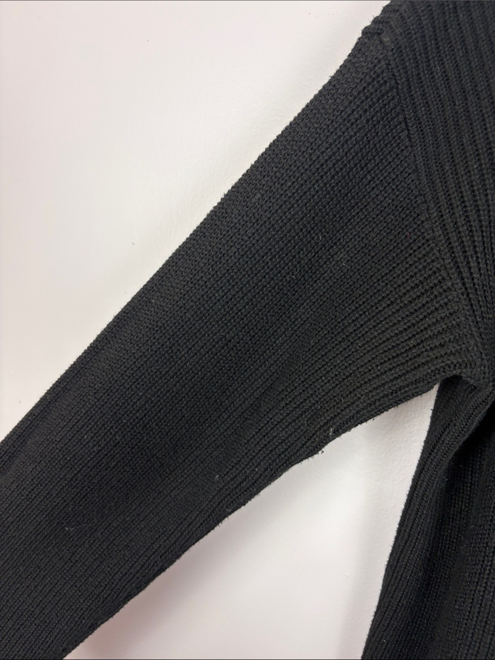 Lauren Ralph Lauren Layered Sweater XL Black Cotton Modal Shirt Hem Pullover - Picture 8 of 13